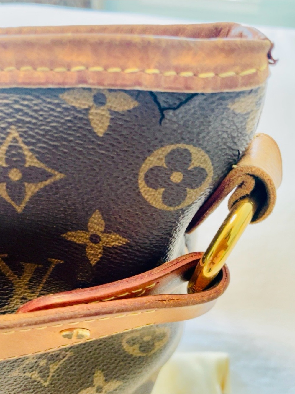 Louis Vuitton Monogram Galliera GM Shoulder Hobo Bag w/Receipt & Dust Bag - Picture 6 of 15